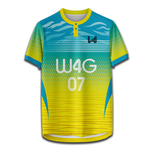 Camiseta de fútbol transpirable de secado rápido al por mayor, uniforme de equipo de poliéster personalizado 100% sin opción de tarifa, colocación de logotipo frontal - Product Image 4