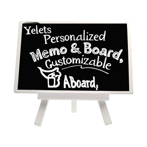 Gadget Personalizzabili in Legno con Lavagna Yelets, Memo e Lavagnetta Personalizzabili - Product Image 2