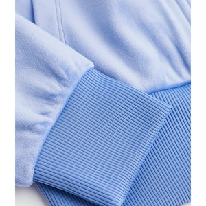 Vêtements féminins à fossettes vertes Sweat à capuche en coton avec logo personnalisé pour femmes Pull à capuche épais en éponge française - Product Image 4