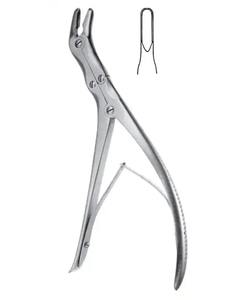 Rongeurs en os STILLE (courbé) Instruments chirurgicaux Rongeur en os en acier inoxydable de haute qualité par Zuol - Product Image 5