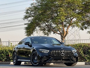 Mercedes-Benz GT 43 AMG Coupé Negro Automático Diésel 4 Plazas Interior de Cuero Neumáticos R18 Luces LED Techo Solar Pantalla Táctil - Product Image 2