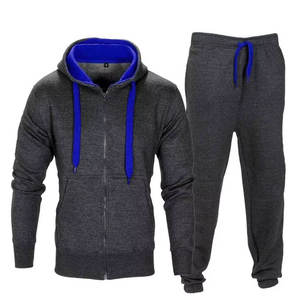 Ensemble de survêtement de luxe réversible décontracté à capuche pour homme, design personnalisé, tissu polyester/coton de haute qualité, respectueux de l'environnement - Product Image 3