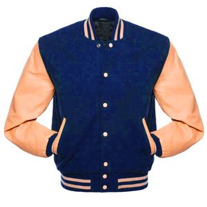 Pas cher prix unisexe en cuir manches varsity veste logo personnalisé broderie hiver travail Baseball veste 2025 - Product Image 5
