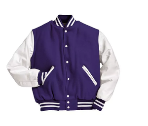 New Design Winter Fashion Loose <b>Varsity</b> <b>Jackets</b> with Chenille Patches Front Logo Letterman College <b>Bomber</b> Baseball Style for <b>Men</b> - Product Image 3