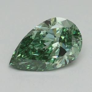 Diamante Natural de Corte Pera Verde Fantasía, 2.00 Quilates, Gema Suelta, Precio de Fabricante al por Mayor B2B, Envío Global - Product Image 1