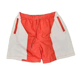 Conjunto corto de nailon cortavientos personalizado de alta calidad para hombre, chándal de entrenamiento impermeable transpirable de ajuste relajado, traje para correr - Product Image 3