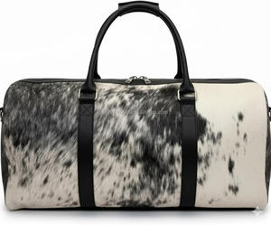 กระเป๋าเดินทางหนังแท้แฟชั่น กระเป๋าสะพายข้างหนังวัว น้ำหนักเบา ความจุมาก สำหรับเดินทางช่วงสุดสัปดาห์หรือค้างคืน - Product Image 4