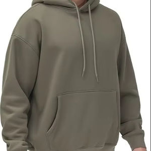 Vente en gros de pulls à capuche avec poche à manches longues pour hommes de haute qualité sweats à capuche avec logo personnalisé pour fabricant de vêtements pour hommes du Pakistan - Product Image 1