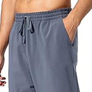 Pantalons pour hommes avec logos imprimés à l'écran, design brodé, MOQ faible, téléchargés par Dress Sports - Product Image 2