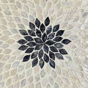 Plateau d'incrustation de vadrouille de luxe Plateau de service décoratif fait à la main pour la décoration intérieure par Tradebyd Article cadeau élégant - Product Image 5