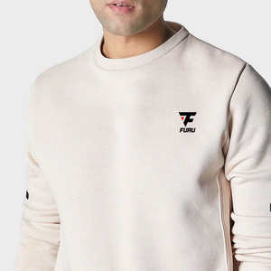 2022 sweat-shirt surdimensionné pour hommes respirant léger avec technique lavée personnalisé nouveau Design pour la vente en ligne d'hiver - Product Image 2