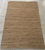 Handgemachte moderne Jute Baumwolle Teppich natürliche Farbe orientalische Muster gewebte Teppich Teppiche & Sets für Home & Hotel Wohnzimmer