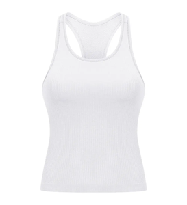 2024 New Wholesale Custom Logo <b>Ladies</b> Fashion Summer <b>Tank</b> <b>Top</b> New Style Sleeveless Women <b>Tank</b> <b>Tops</b> for Gym Wear - Product Image 2