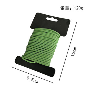 2,5mm * 10m Jardín Jardinería Amarre Alambre Escalada Rosas Vides Soportes Flores en forma de maceta Soporte <span class=keywords><strong>Bosque</strong></span> Fijación Plantas Clips - Product Image 2