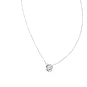 Jewels Luxury 18K Gold Plated Sterling <b>Silver</b> Lab Grown Round Brilliant Cut Diamond <b>Necklace</b> Ethnic Style for Her - Product Image 3