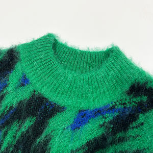 Conception parfaite meilleurs trucs hommes Mohair pull dernier Style respirant confortable pas cher taux entièrement personnalisé Mohair pull - Product Image 6