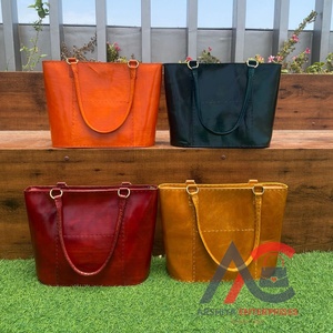 Bolso de mano de cuero verde personalizado para mujer, bolso de lujo de cuero Crazy Horse genuino hecho a mano, bolso de hombro verde con cremallera - Product Image 1