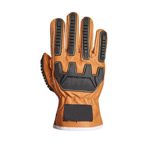 Gants de mécanicien en cuir personnalisés avec protection TPR sécurité respirante et imperméable pour les techniciens automobiles - Product Image 2