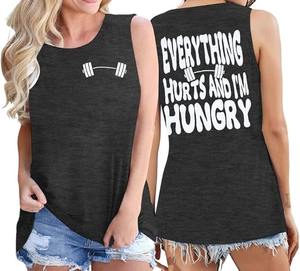 Camisetas sin mangas personalizadas para mujer, camisolas transpirables acanaladas o de punto de Jersey, ideales para capas de gimnasio y ropa de verano OEM/ODM - Product Image 6