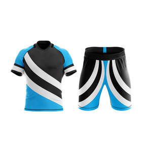 Uniforme de rugby fácil de usar para hombres profesionales, diseño único, 100% algodón, conjuntos sublimados, precio bajo, venta al por mayor, OEM transpirable - Product Image 5