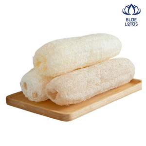 Almohadilla de fregado grande personalizada Natural 100% hecha en Vietnam esponjas de cocina esponja vegetal de fruta orgánica - Product Image 1