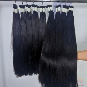 Usine En Gros Vietnamien Extension De Cheveux Humains Double Dessiné Droite Doux Pleine Cuticule Aligné Lâche Vague Profonde 100% Vierge - Product Image 6