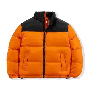 Abrigo estilista para hombre, Parka sin capucha, chaqueta acolchada de invierno, moda para hombre y mujer, abrigo, chaqueta hinchada, ropa de abrigo informal para mujer - Product Image 1