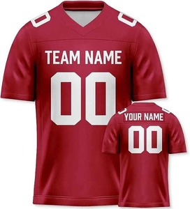 Camiseta de fútbol personalizada de alta calidad, el mejor servicio OEM, personalice el nombre y el número de su equipo a precio barato para la venta - Product Image 4