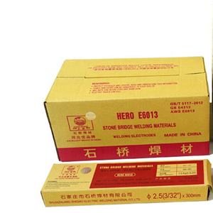 Kahraman E6013 yüksek kaliteli kaynak elektrotları E6013 hafif çelik elektrotlar karbon çelik kaynak çubukları - Product Image 1