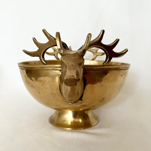 Dernier bol en aluminium doré et argenté bois de cerf décoration de table fruits dessert fruits secs bols de service maison cuisine table à manger - Product Image 4