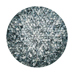 Napperon en nacre fabriqué à la main de haute qualité Design organique unique Nouvelle arrivée du Vietnam pour une utilisation sur la table - Product Image 4