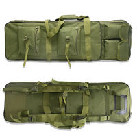 Sac de Rangement Tactique de Chasse à Cadre Interne et Poignée Détachable 36-56L, Sangle d'Épaule Courbée Camouflage, Oxford Imperméable Unisexe
