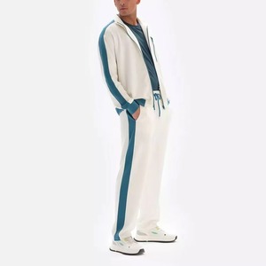 ชุดวอร์มผ้าฝ้ายและเสื้อฮู้ดไซส์ใหญ่พิเศษชุดวอร์มมีลายจุดสีล้วนสำหรับผู้ใหญ่ - Product Image 2