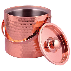 Cubo de hielo de cobre de doble pared Premium al por mayor de acero inoxidable - Product Image 2