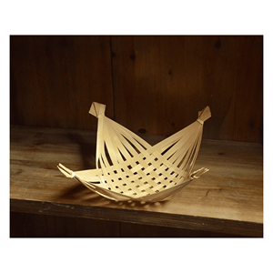 Plateau en bambou tissé à la main, bateau en bambou tissé à la main pour servir des amuse-gueules, décoration de table et utilisation en restauration, Vietnam - Product Image 1