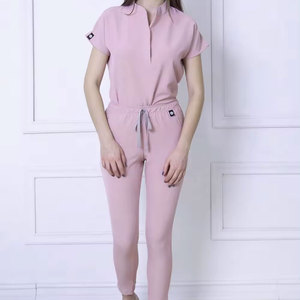 Conjuntos de Uniformes Médicos Quirúrgicos Unisex Elegantes para Enfermeras, Uniformes de Hospital al por Mayor, Uniformes de Verano para Hospital Unisex - Product Image 6