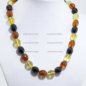 Collar de cuentas de champán oscuro de calidad superior para mujer joyería de moda al por mayor de STAR CRAFTS INDIA - Product Image 4