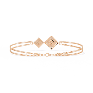 Pulsera de Diamantes Cultivados en Laboratorio de Oro de 18K, Hermosas Pulseras y Brazaletes de Diamantes - Product Image 2