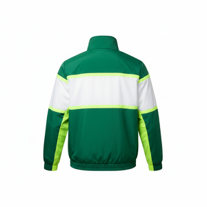 Chaqueta Bomber Larga Personalizada, Gruesa, Impermeable, Ecológica, con Cuello Alto, Capucha, Mangas Murciélago y Decoraciones Aplicadas - Product Image 2