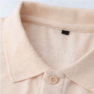 Polos sólidos con logotipo personalizado para hombre, polos de manga corta, polos lisos de material duradero - Product Image 5