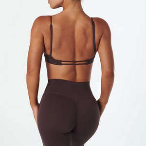 Sujetadores Deportivos Sexys de Alto Impacto Personalizados para Mujer, Top de Yoga para Gimnasio, Ropa Deportiva, Sujetador Sexy Ajustable con Copas Extraíbles - Product Image 6