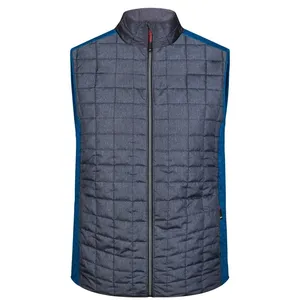 Gilet hybride tricoté personnalisé pour homme, idéal pour le merchandising, gilets légers - Product Image 2