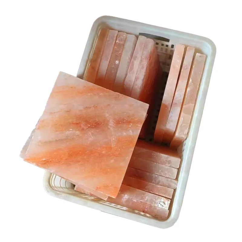 Roze Himalayan Zoutsteen 84 Minerale Groothandel Dunne Bergkristal Organisch Voor De Bouw Van Muur En Grillen Barbecue Buiten