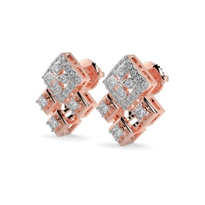 Pendientes de tuerca Lunar Mystique en plata de ley 925 | Elegante joyería de moda inspirada en el cielo - Product Image 1