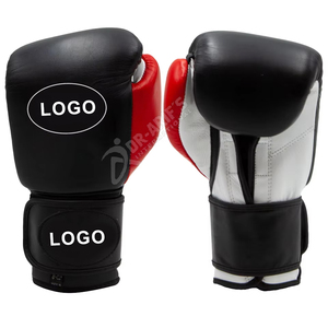 Gants de Muay Thai professionnels OEM, en cuir PU imperméable, pour l'entraînement au sac lourd, les arts martiaux et la boxe - Product Image 1