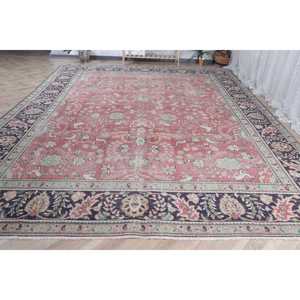 Vintage Turkish <b>Runner</b> Rug 0.8x13.3 ft, <b>Red</b> Wool Rug - Product Image 2