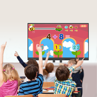 Tableau blanc interactif multi-intelligent OEM, planche à dessin électronique, enseignement et conférence, Machine tout-en-un