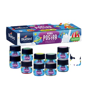 Vente en gros 25ml Qualité professionnelle Affiche primaire Art Peintures Ensemble de 12 Meilleurs prix disponibles - Product Image 4