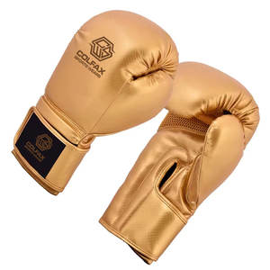 Gants de boxe d'entraînement unisexes en cuir de vachette véritable de haute qualité, avec évacuation de l'humidité, couleurs et tailles personnalisables, vente en gros - Product Image 2