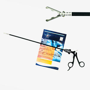 ที่จับถ้วยคู่สำหรับการผ่าตัดส่องกล้องด้วยตนเองคีมหนีบทำจากสเตนเลสแบบสองขั้นตอน - Product Image 1